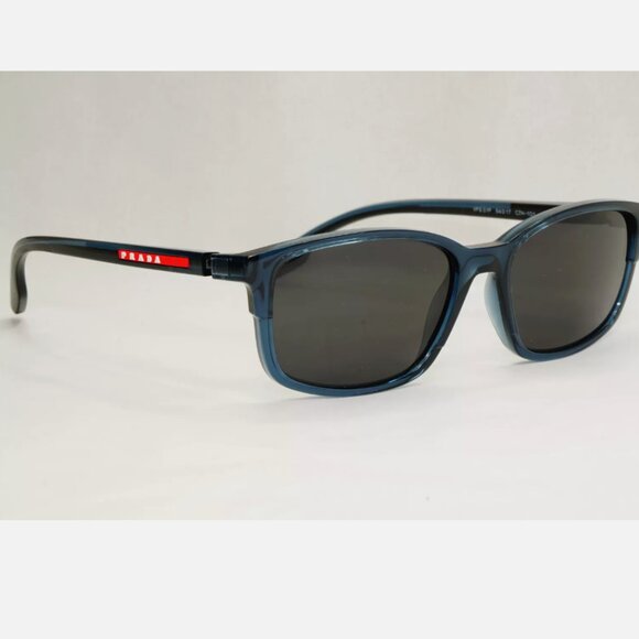 Prada Transparent Black Square Sunglasses - Picture 6 of 9